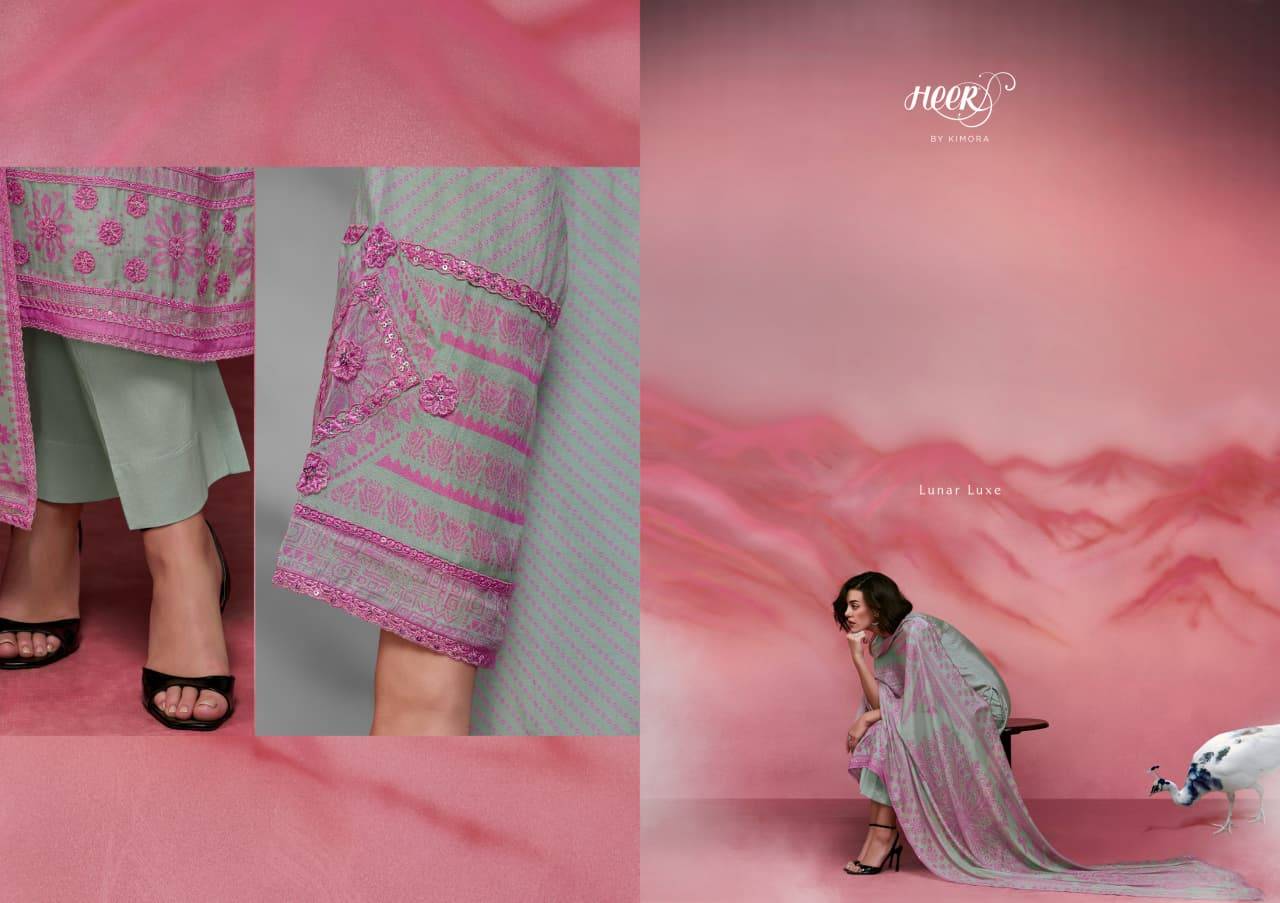 Chand Tare By Kimora Fashion 061 TO 066 series Beautiful Festive Suits Stylish PURE Muslin Dresses At Wholesale Price